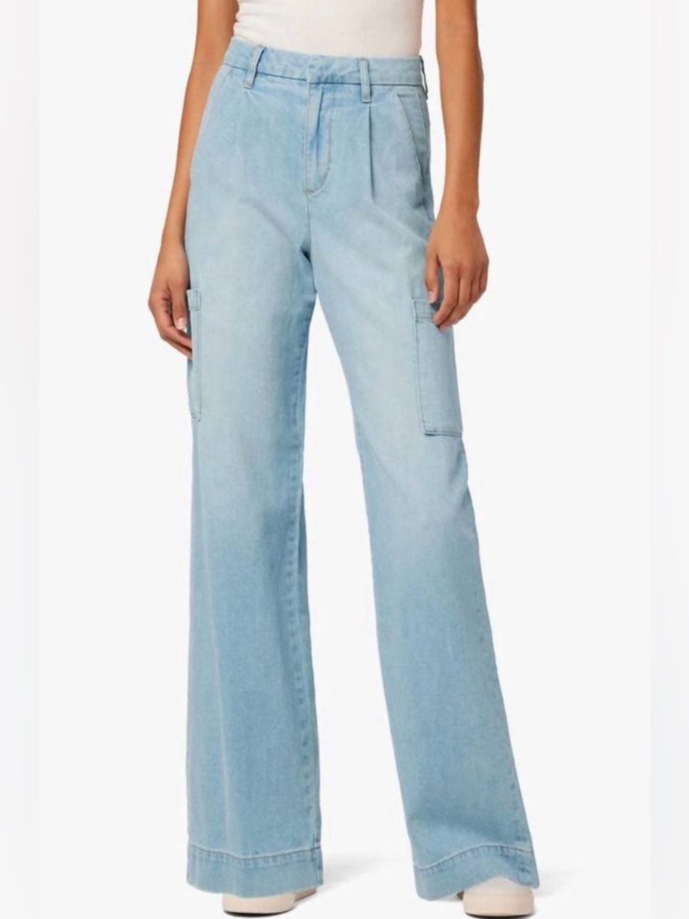 Joe's Jeans The Petra High Rise Wide Leg Jeans